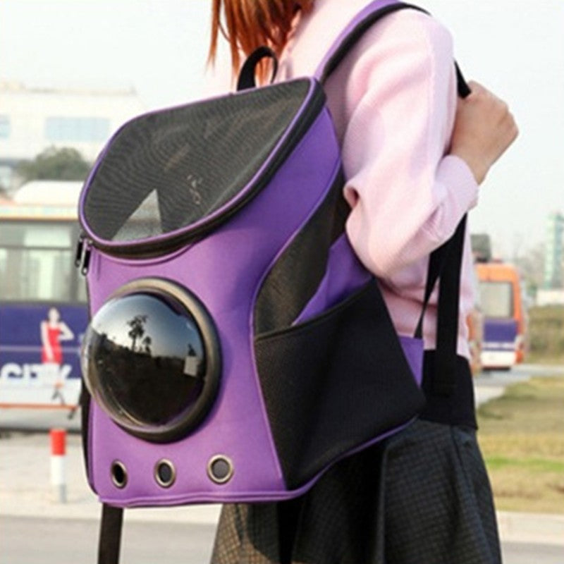 Cat & Dog Astronaut Capsule Backpack