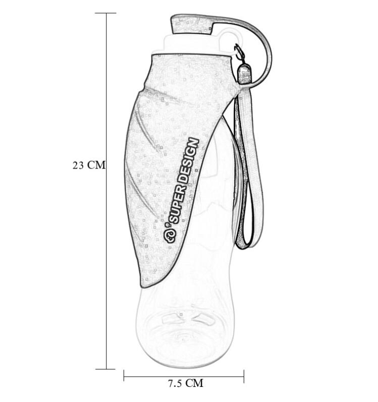 Pet Portable Drinking Cup Water Bottle